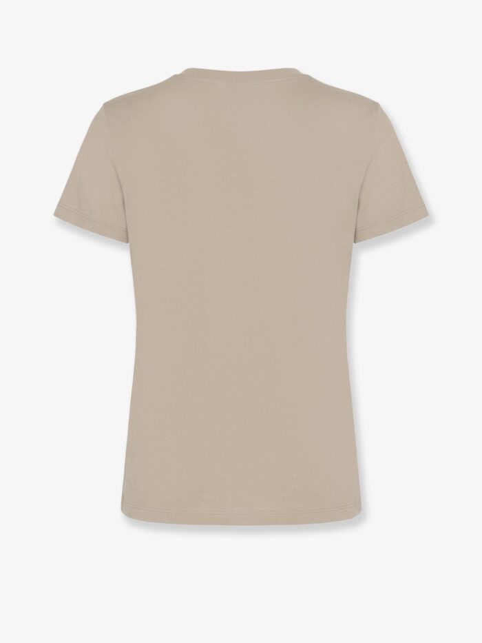 Max Mara Papaia Cotton T-shirt With Monogram