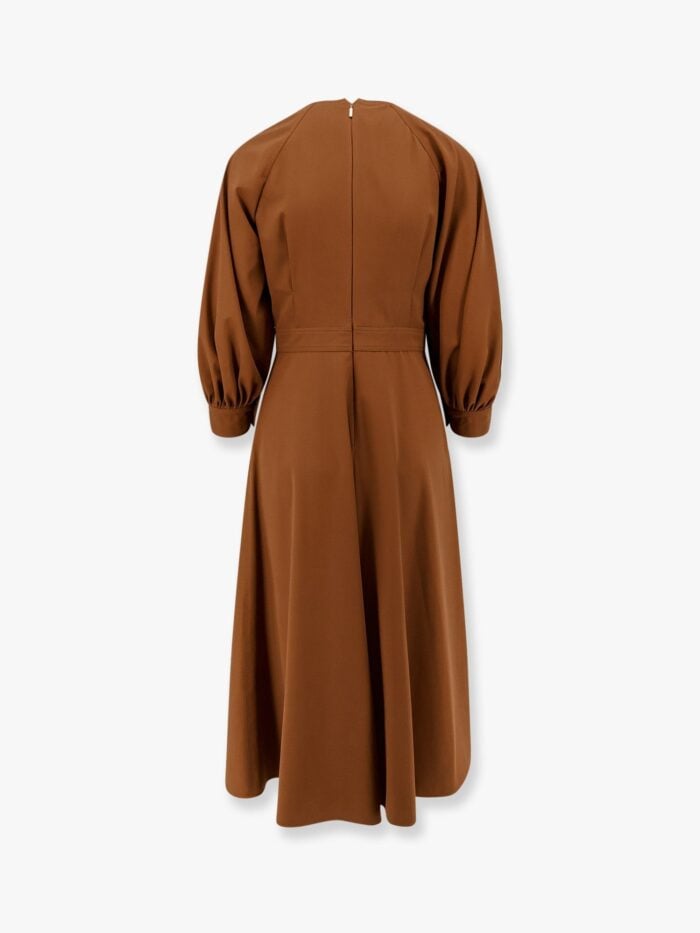 Max Mara Pedaggi Cotton Midi Dress