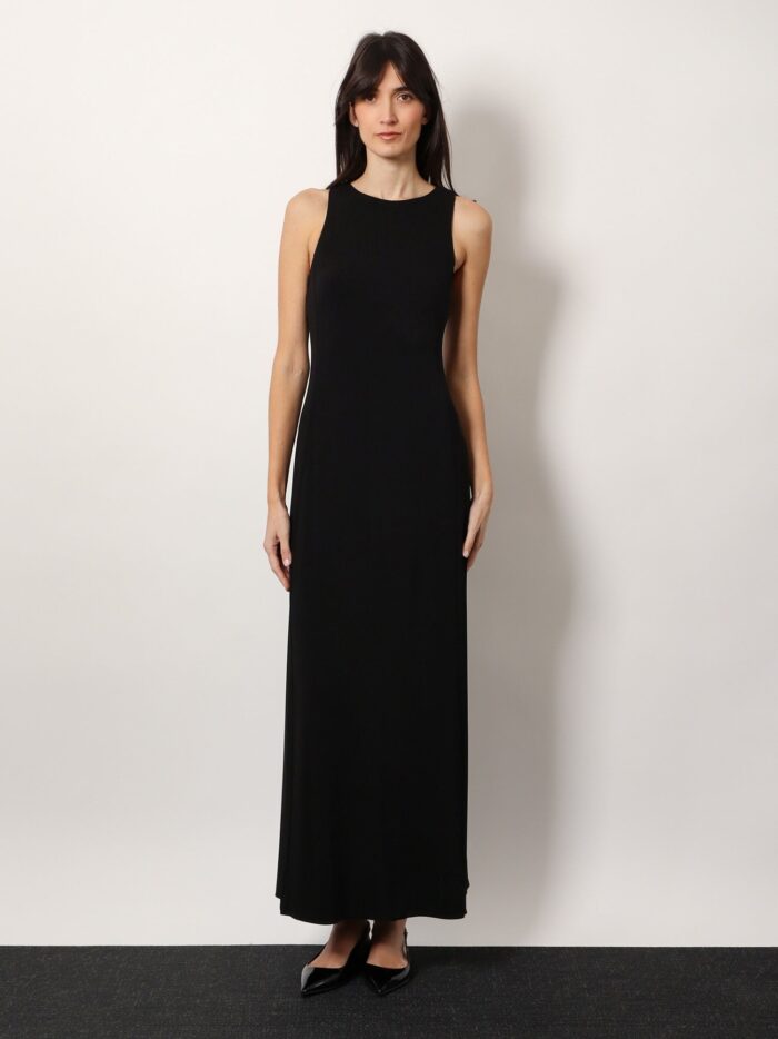 Max Mara Pompei Jersey Long Dress