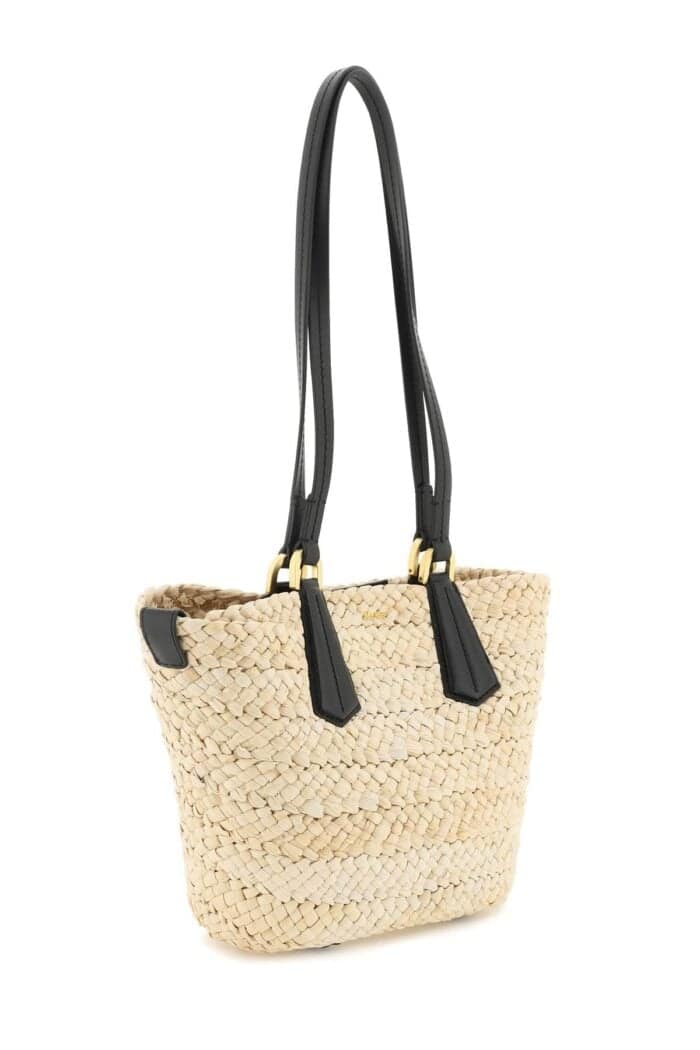 Max Mara Raffia Shoulder Bag