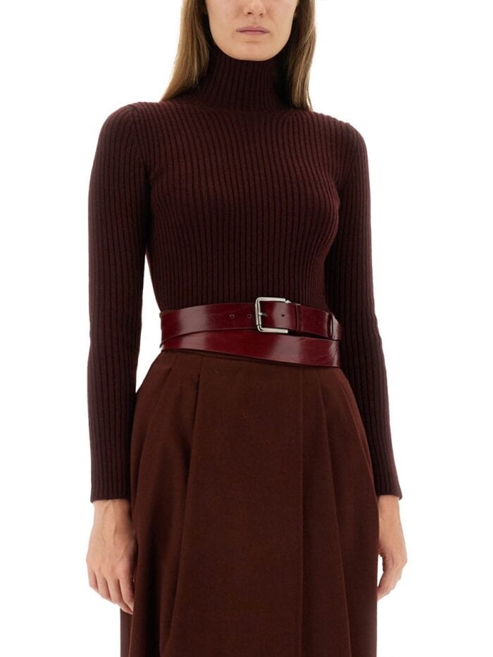 Max Mara RIBBED TURTLENECK SWEATER
