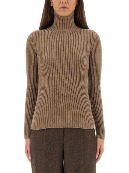 Max Mara RIBBED TURTLENECK SWEATER