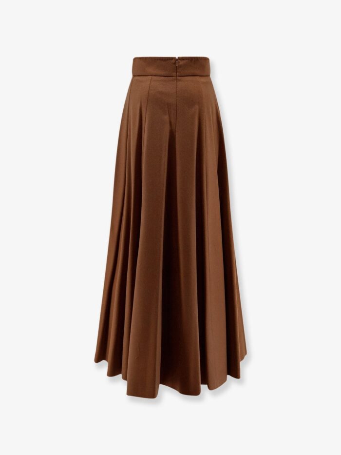 Max Mara Sagra Long Camel Skirt
