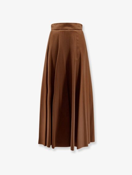 Max Mara Sagra Long Camel Skirt