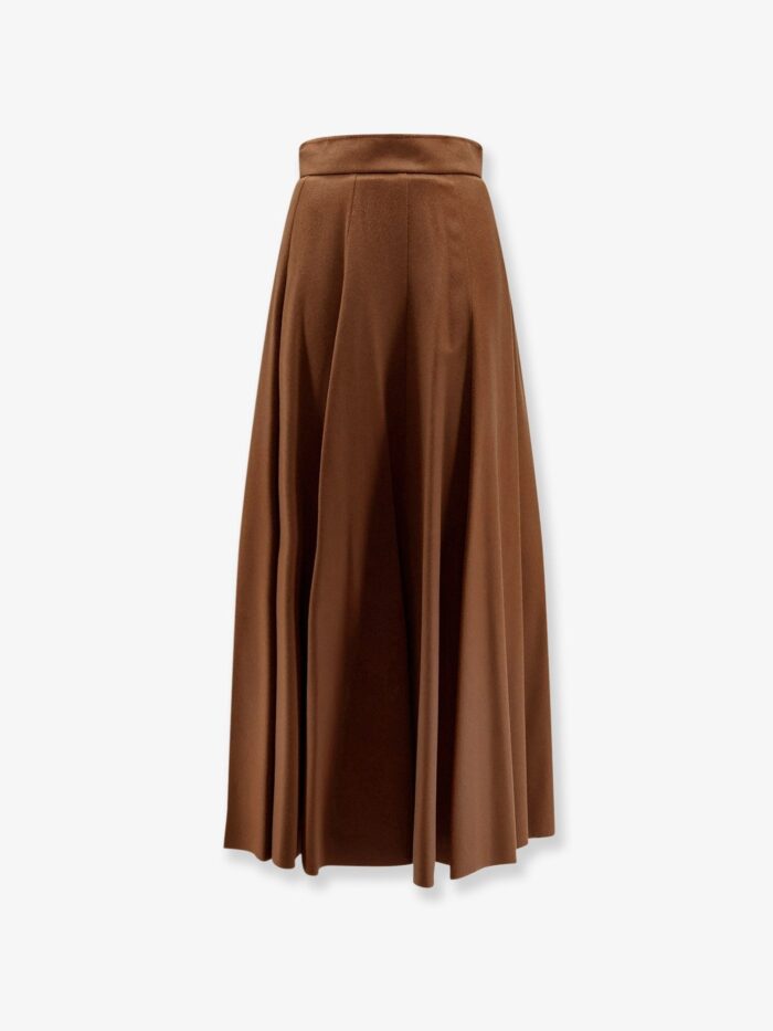 Max Mara Sagra Long Camel Skirt