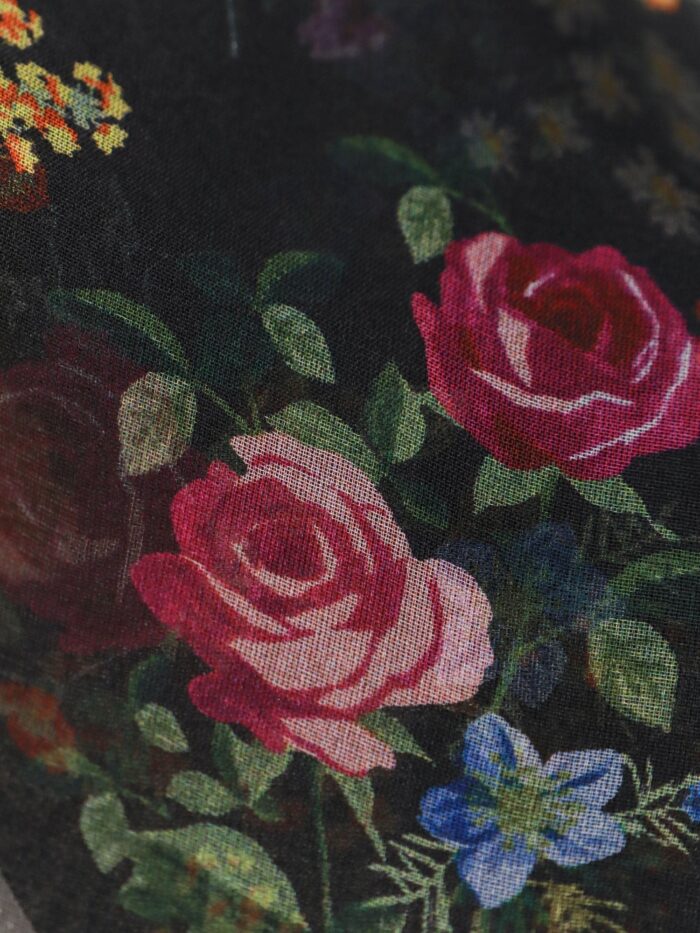 Max Mara Silk Blazer With Floral Print