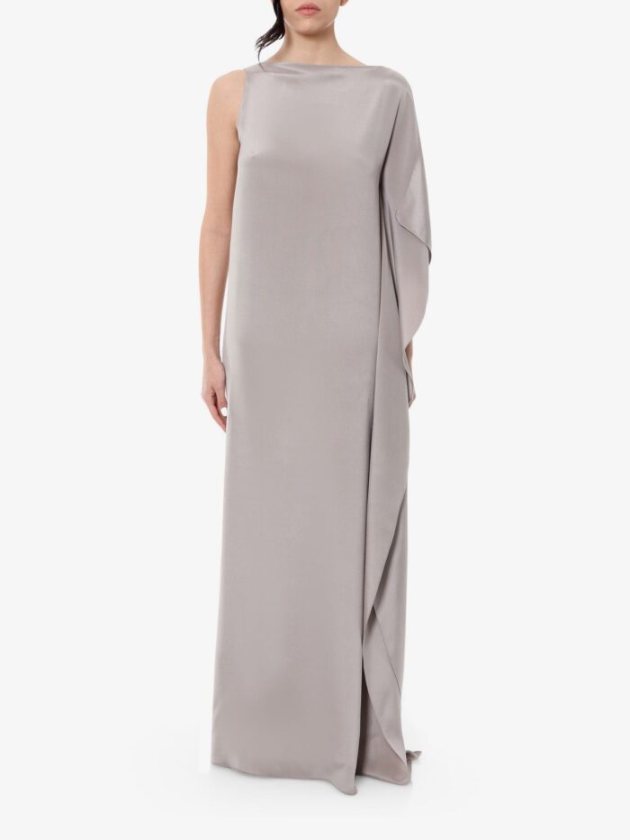 Max Mara Silk Dress With Lateral Rouches