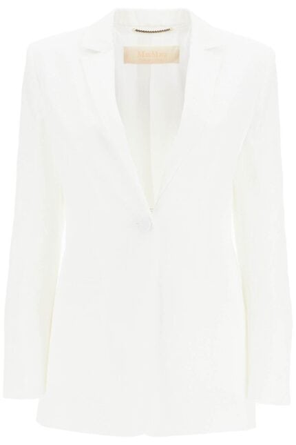 MAX MARA 'single-breasted Blazer In Lightweight