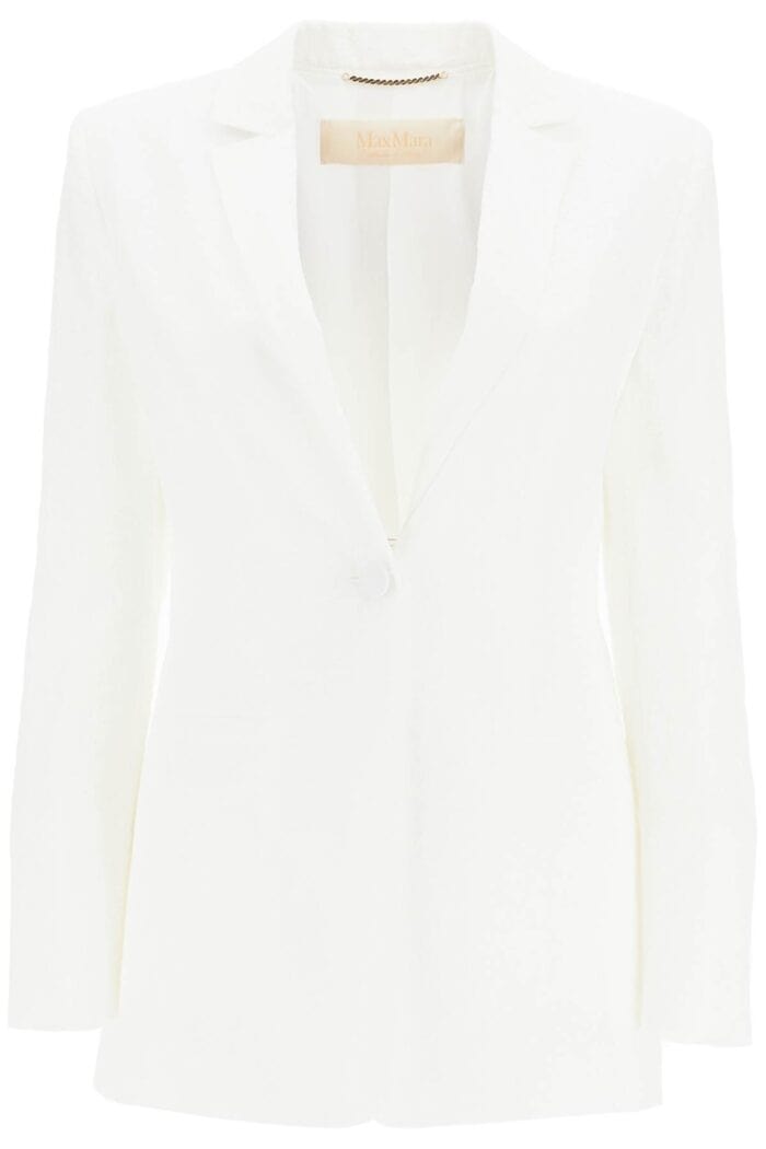 MAX MARA 'single-breasted Blazer In Lightweight