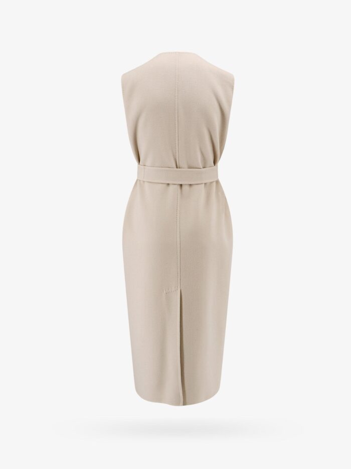 Max Mara Sleeveless Wool And Cashmere Coat
