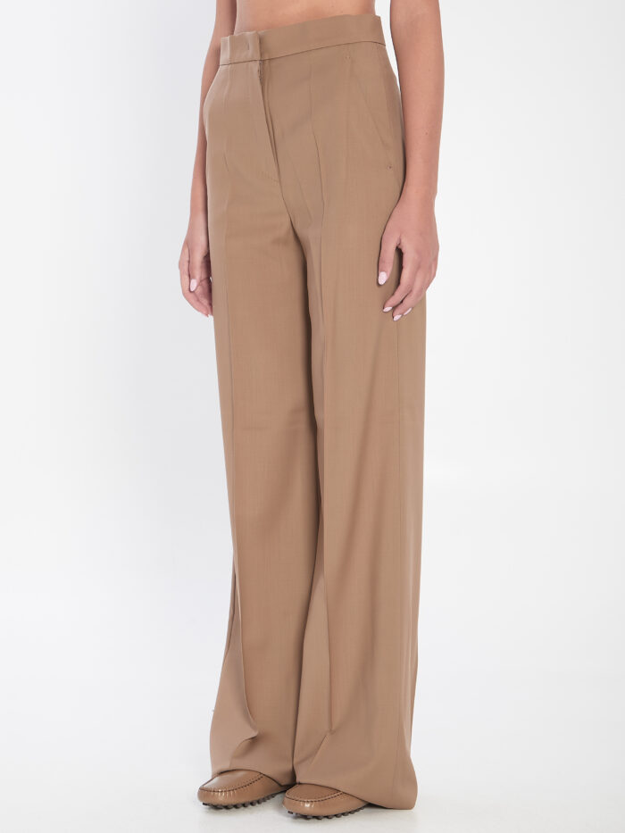Max Mara Straight-leg trousers in light wool