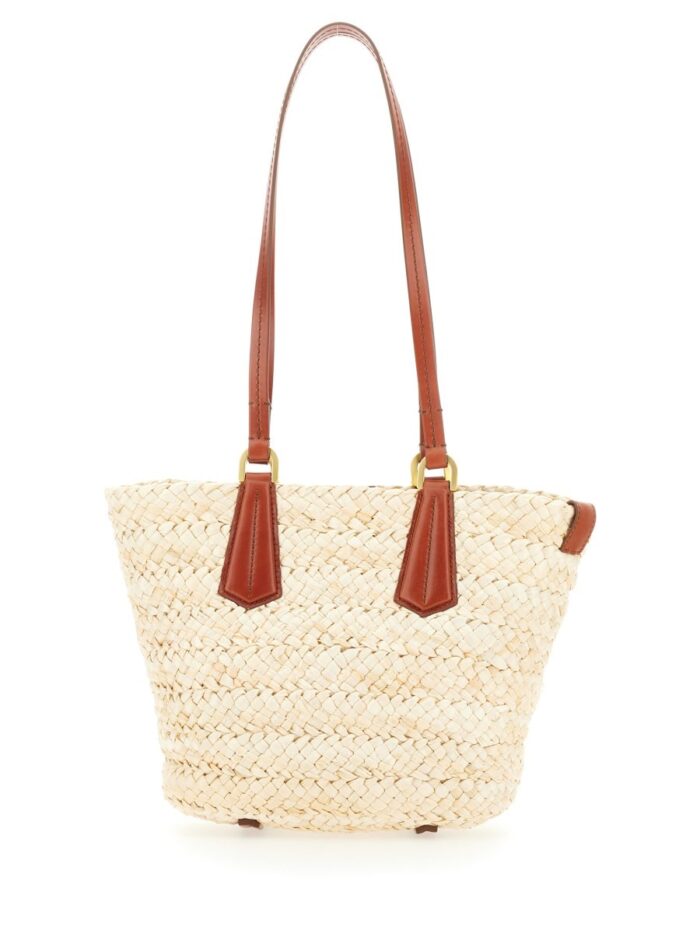 Max Mara STRAW BUCKET BAG