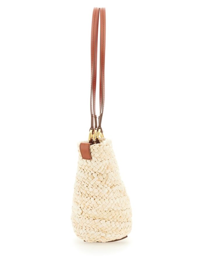 Max Mara STRAW BUCKET BAG