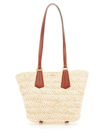 Max Mara STRAW BUCKET BAG