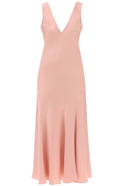 MAX MARA STUDIO Acqui Satin Midi Dress