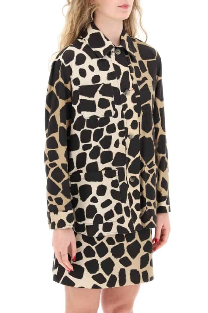 MAX MARA STUDIO Animal Print 'treasure