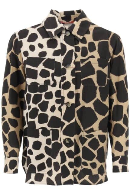 MAX MARA STUDIO Animal Print 'treasure