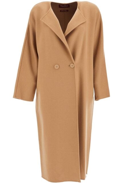 MAX MARA STUDIO -breasted Wool Coat