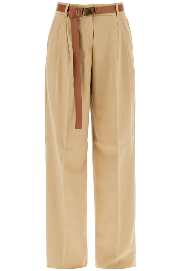 MAX MARA STUDIO Canvas Pants For Men Or