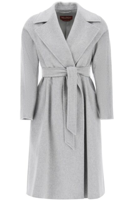 MAX MARA STUDIO Cashmere Wet Coat For Hum