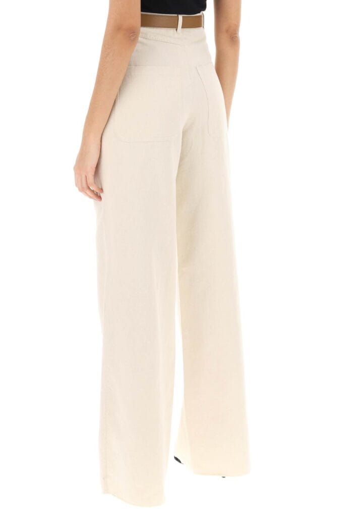 MAX MARA STUDIO Cobalto Wide Leg Pants