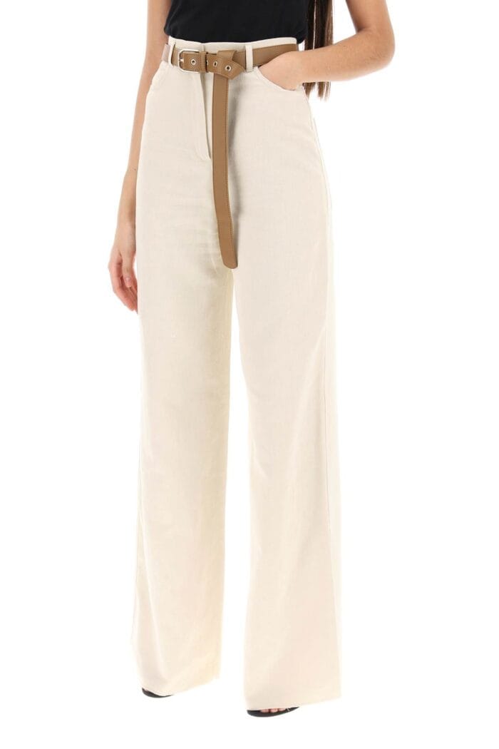 MAX MARA STUDIO Cobalto Wide Leg Pants