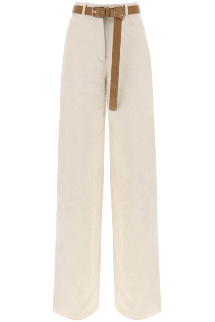 MAX MARA STUDIO Cobalto Wide Leg Pants