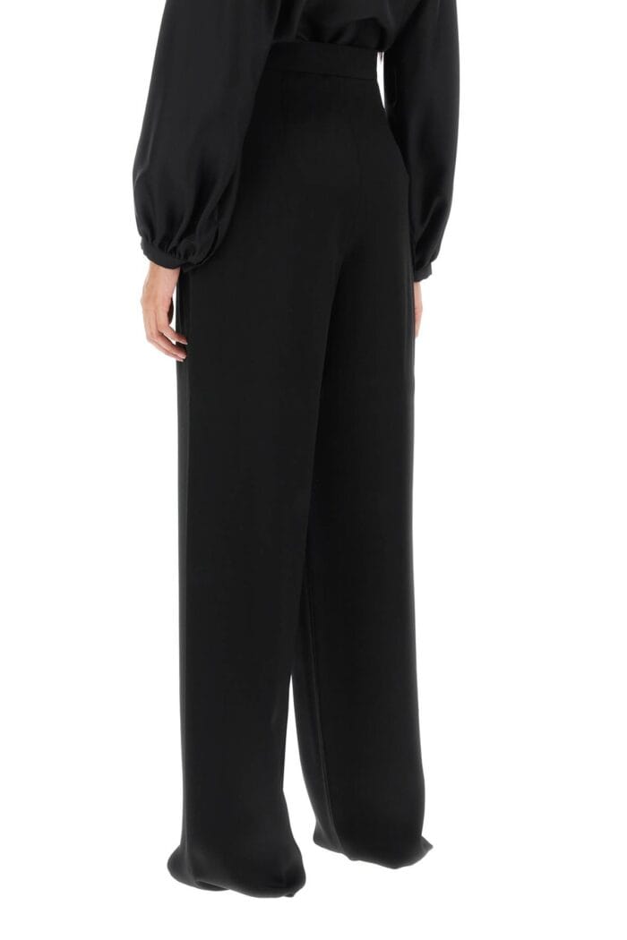 MAX MARA STUDIO Pallida Trousers In Envers Satin