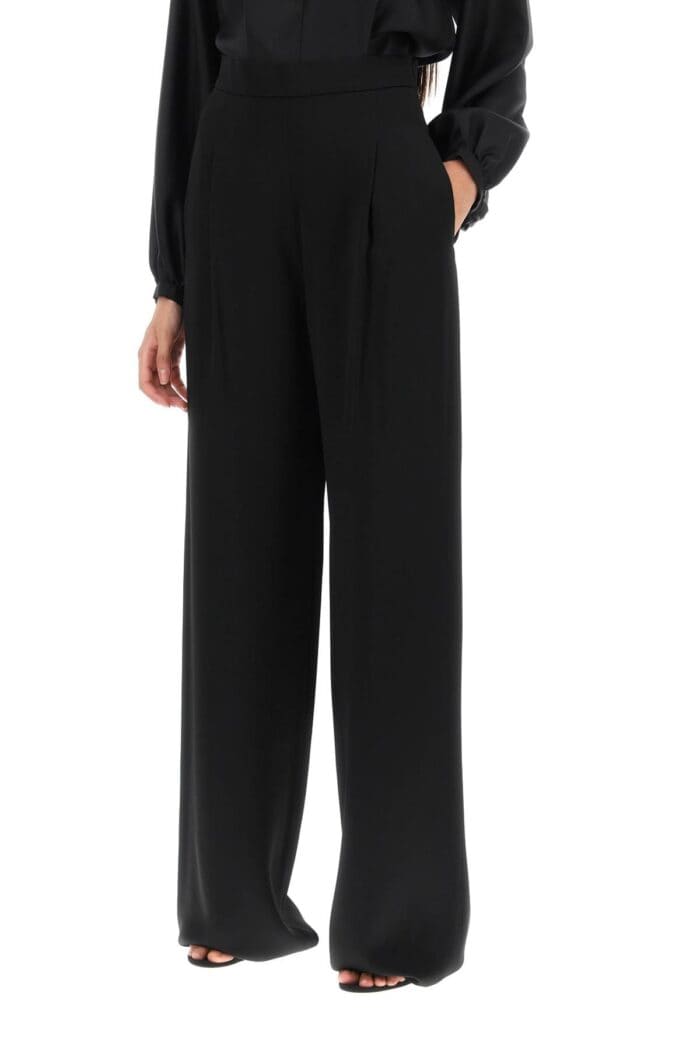 MAX MARA STUDIO Pallida Trousers In Envers Satin