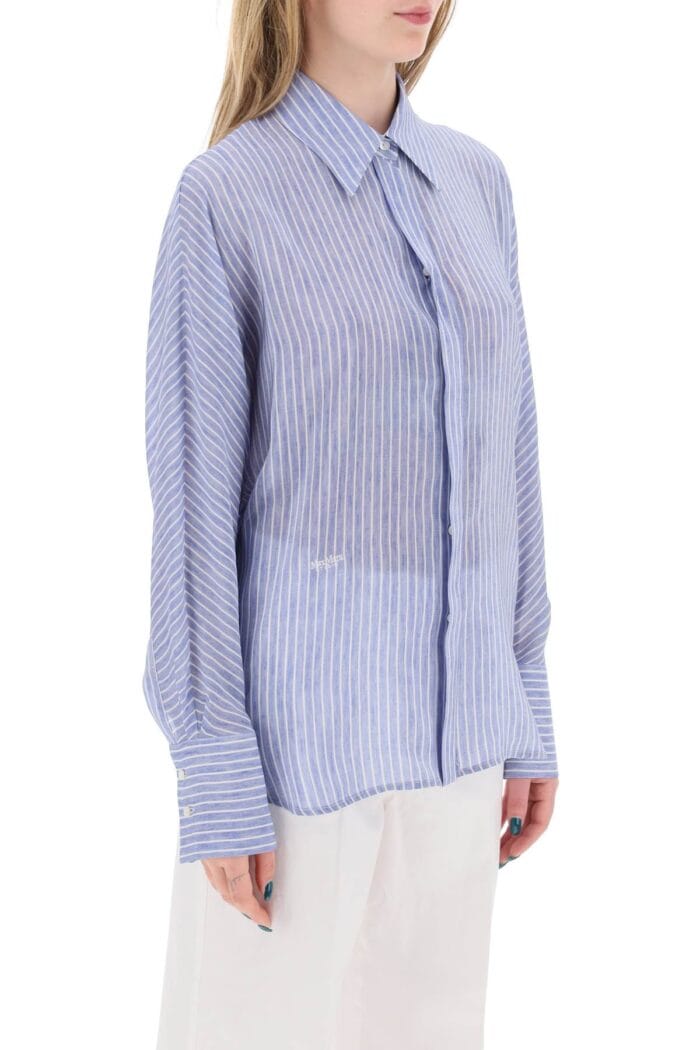 MAX MARA STUDIO Silk Dinar Shirt Set