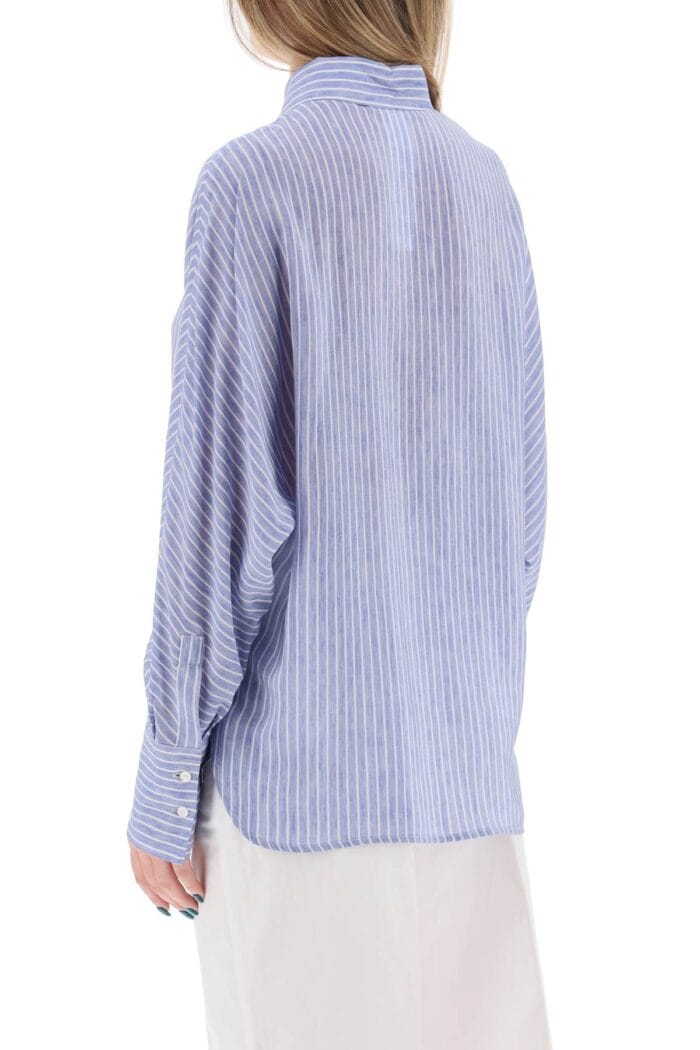 MAX MARA STUDIO Silk Dinar Shirt Set