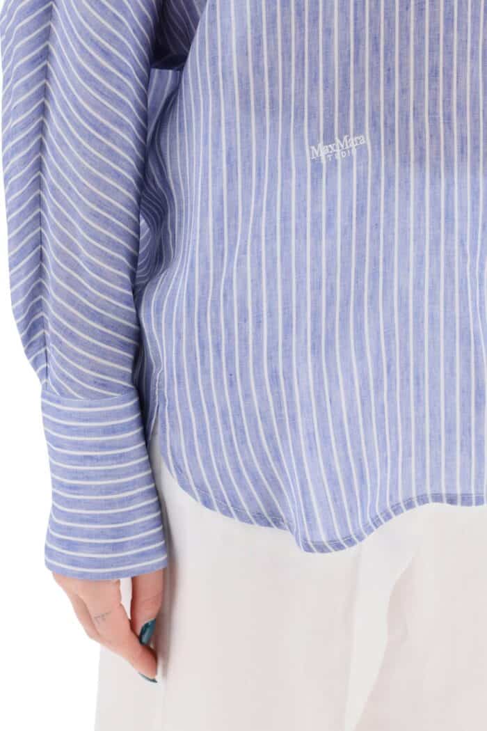 MAX MARA STUDIO Silk Dinar Shirt Set