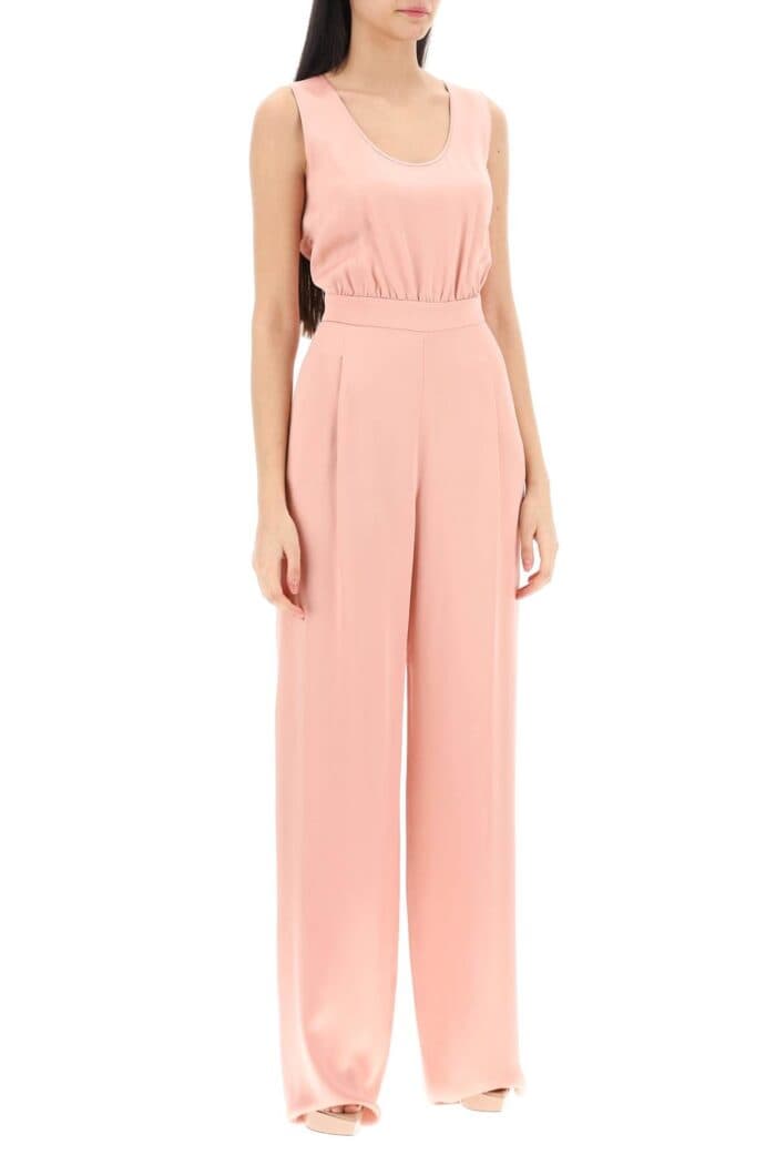 MAX MARA STUDIO Tropea Satin Jumpsuit