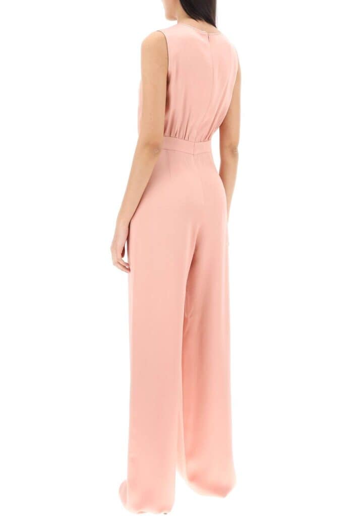 MAX MARA STUDIO Tropea Satin Jumpsuit