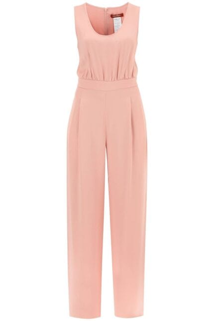 MAX MARA STUDIO Tropea Satin Jumpsuit