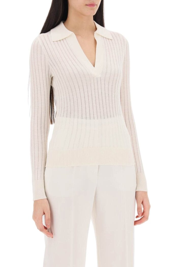 MAX MARA STUDIO Wool And Silk Knit Pullover