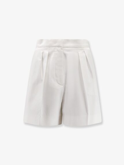 Max Mara Tabacco Stretch Cotton Shorts