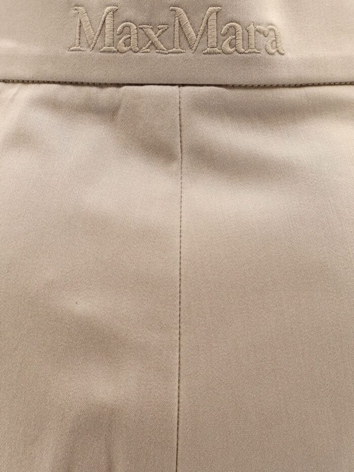 Max Mara Tabacco Stretch Cotton Shorts
