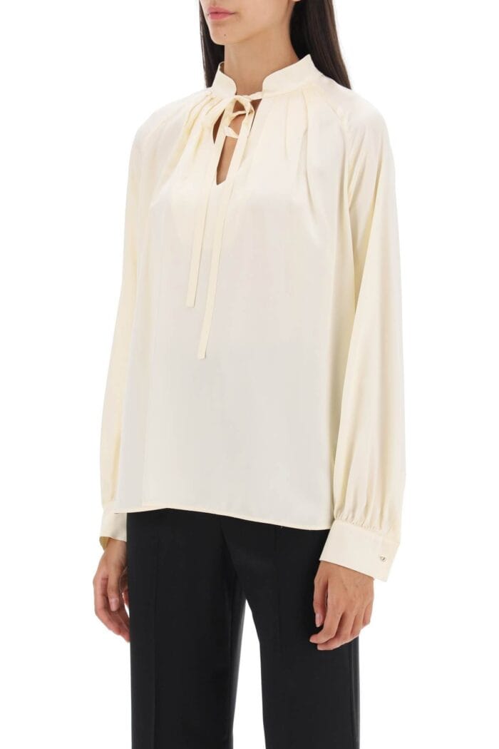 MAX MARA 'tamigi' Blouse In Silk Satin