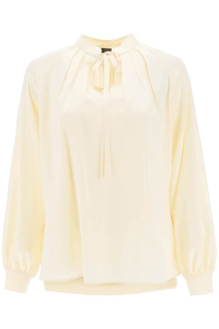 MAX MARA 'tamigi' Blouse In Silk Satin