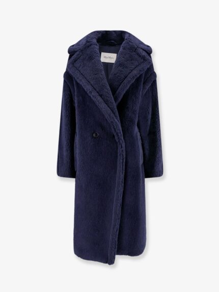 Max Mara Tedgirl Alpaca And Virgin Wool Fur Coat