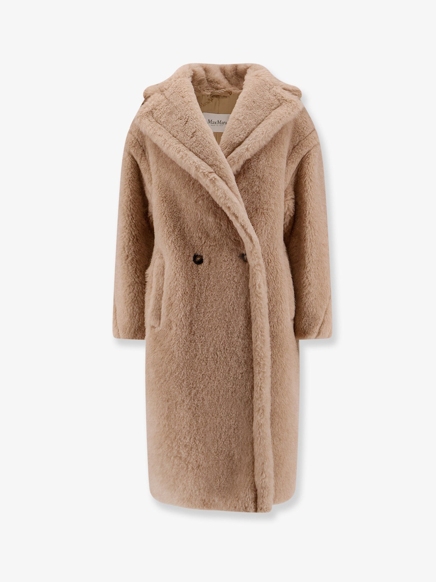 Max Mara Tedgirl Alpaca And Virgin Wool Fur Coat