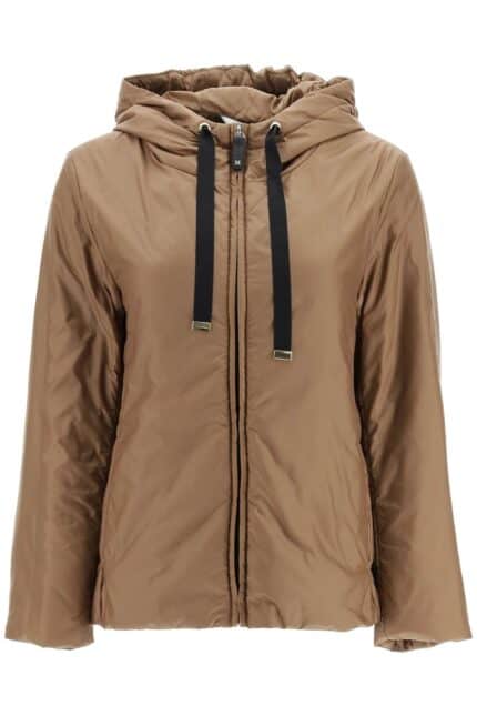 MAX MARA THE CUBE Greenh Hooded Jacket