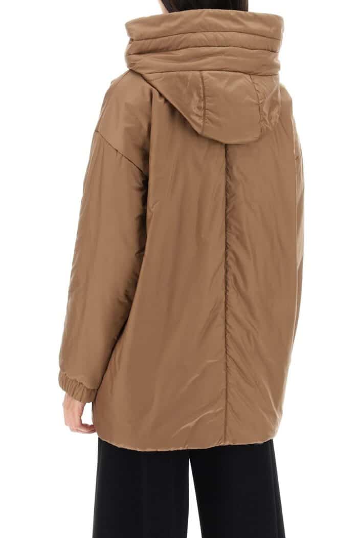 Max Mara The Cube 'greenlo' Reversible Jacket With Cameluxe Padding