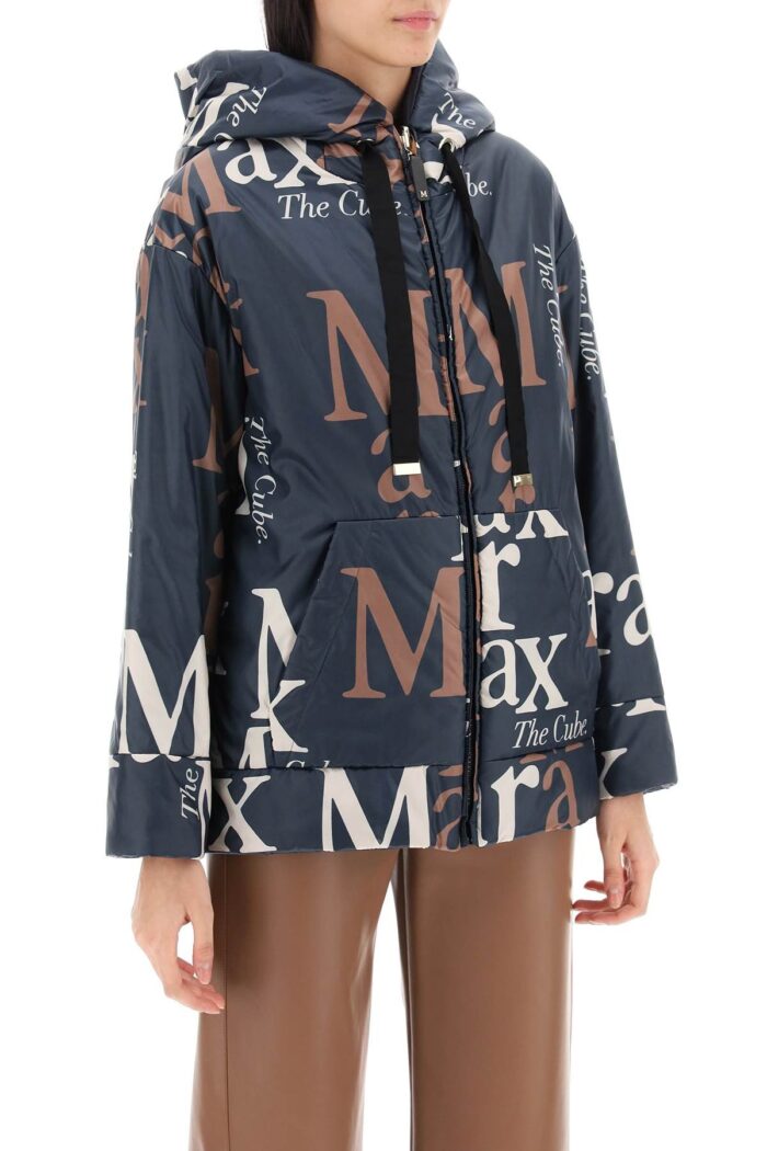 MAX MARA THE CUBE Maxi Reversible Windbreaker Jacket