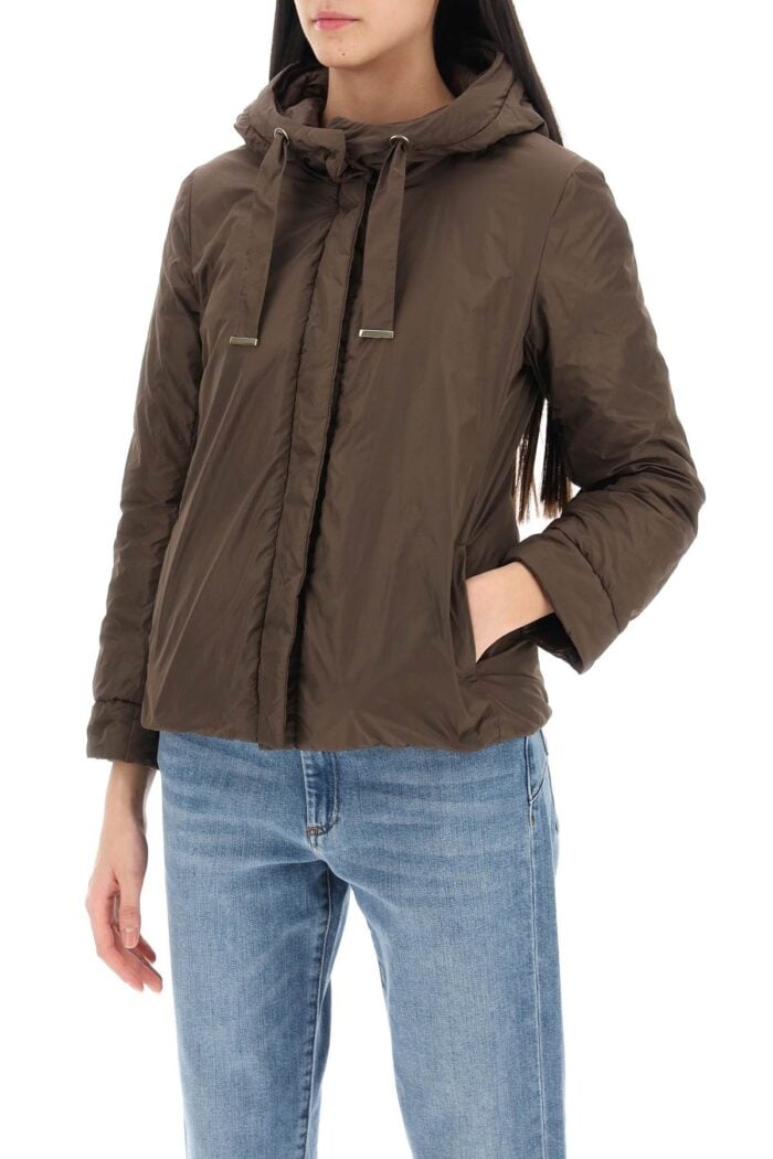 MAX MARA THE CUBE Water-proof Canvas Reversible Down Jacket