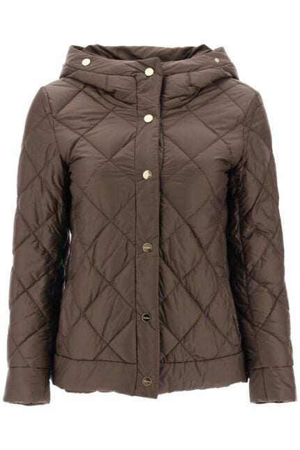 MAX MARA THE CUBE Water-proof Canvas Reversible Down Jacket