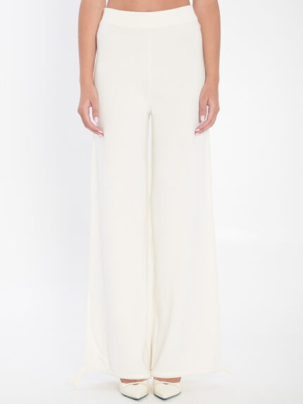 Max Mara Trousers in wool yarn