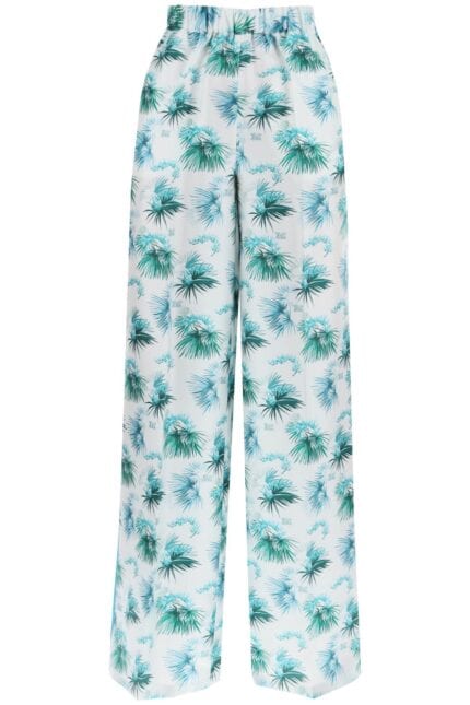 Max Mara 'umile' Printed Silk Pants