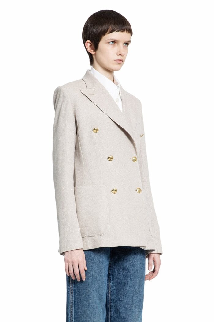 MAX MARA Vanadio Double-breasted Jersey Blazer